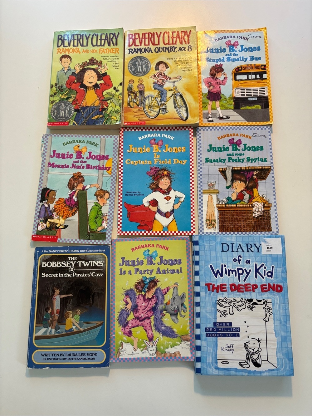 Scholastic Children's Chapter Books - Beverly Cleary, June B. Jones, Diary of W